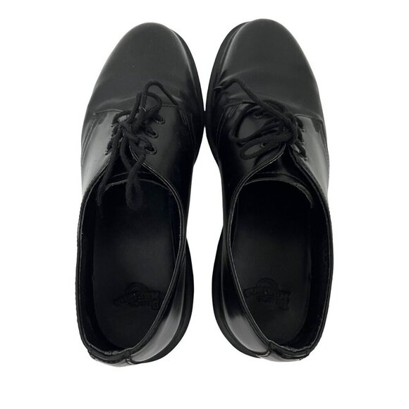 Dr. Martens Mens Mono Black Nappa Leather Oxford Shoes Lace Up US 8 Cushioned main image 5